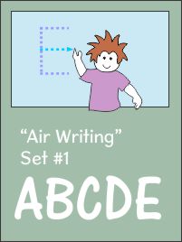 Air writing set 1