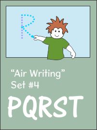 air writing Capitals book 4