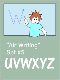 air writing Capitals book 5