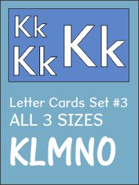 letter cards set 3