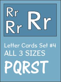 letter cards set 4