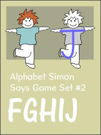 Alphabet Movement Activity: Simon Says