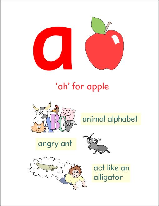 Alphabet review - sample page 1